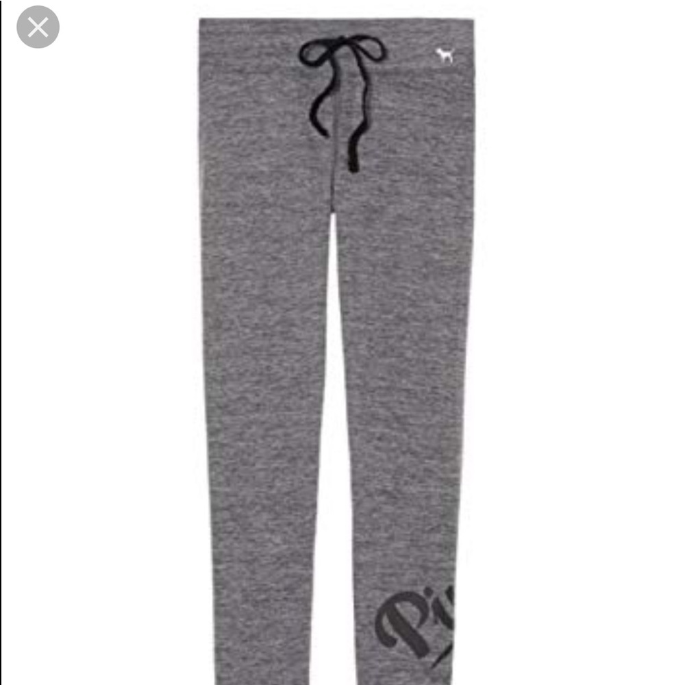 VS PINK Grey cozy campus legging